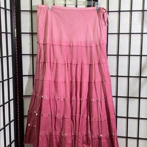 Kaktus Boho Skirt Size 10-12 Waist 32